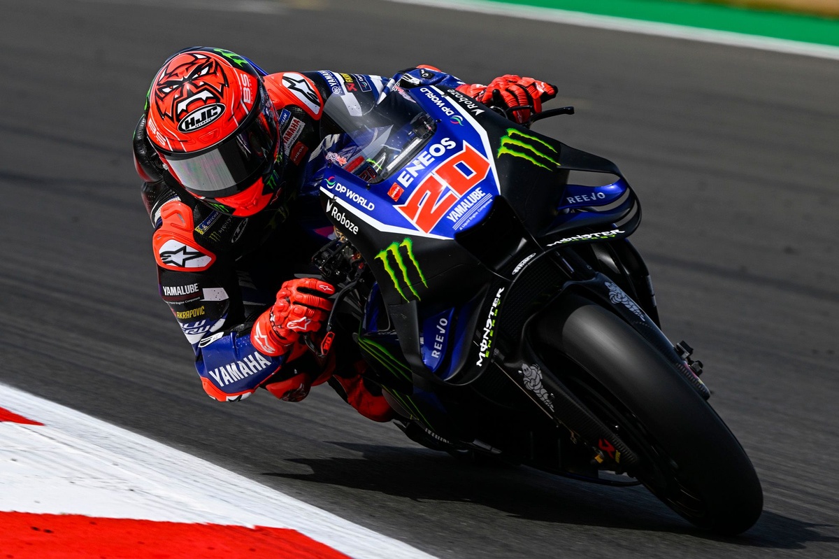 MotoGP | Quartararo: "Le gomme erano molto consumate. E' stata solo una questione di sopravvivenza"