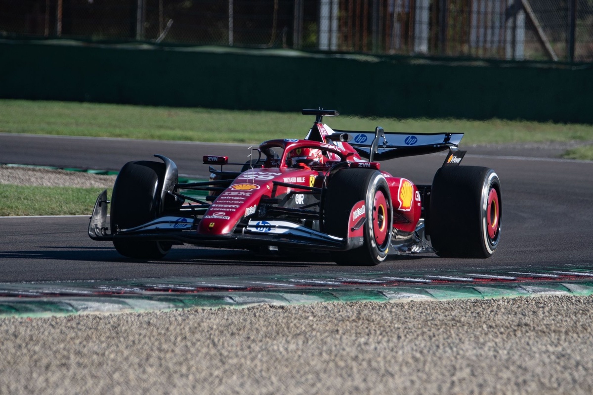F1 | Ferrari è scesa in pista a Imola per i test Pirelli e un TPC