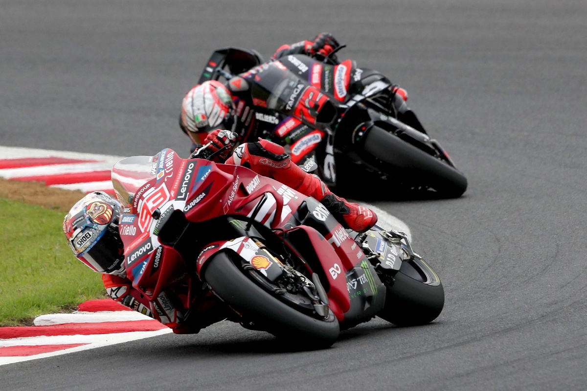 MotoGP | Marquez regala a Dall'Igna la 100° vittoria in Ducati a Motegi, sul podio Martin e Bezzecchi