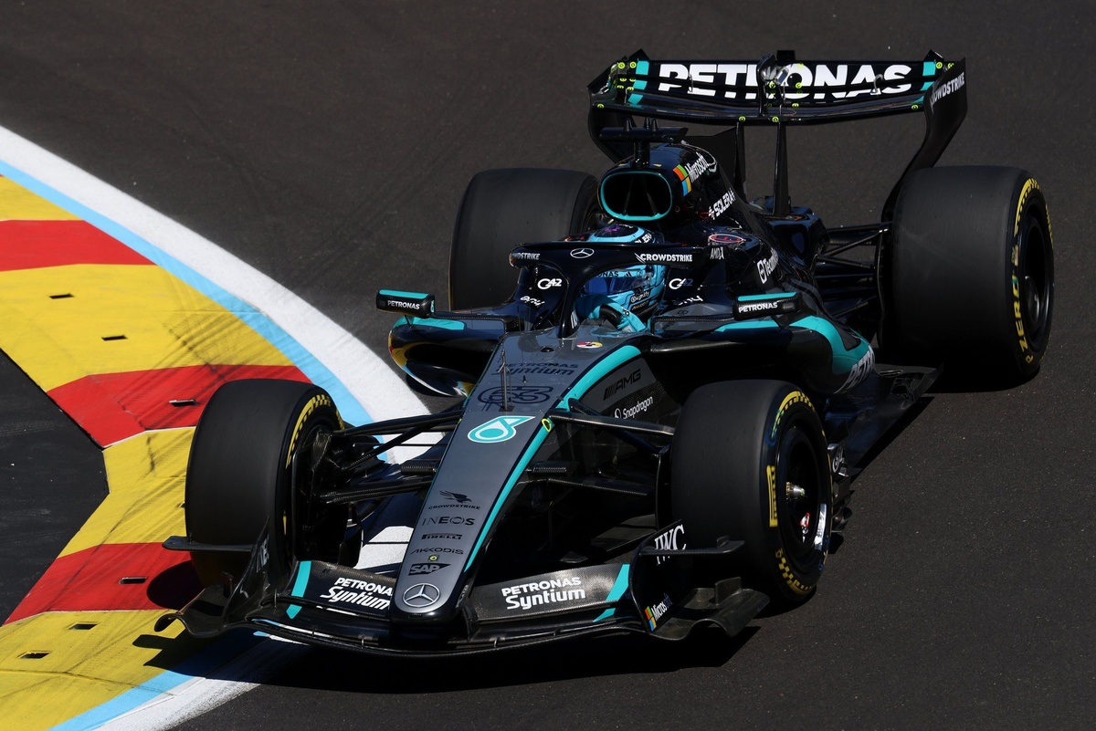 F1 | Madrid, Libere 1: Russell precede Antonelli, poi ci sono le Ferrari di Hamilton e Leclerc