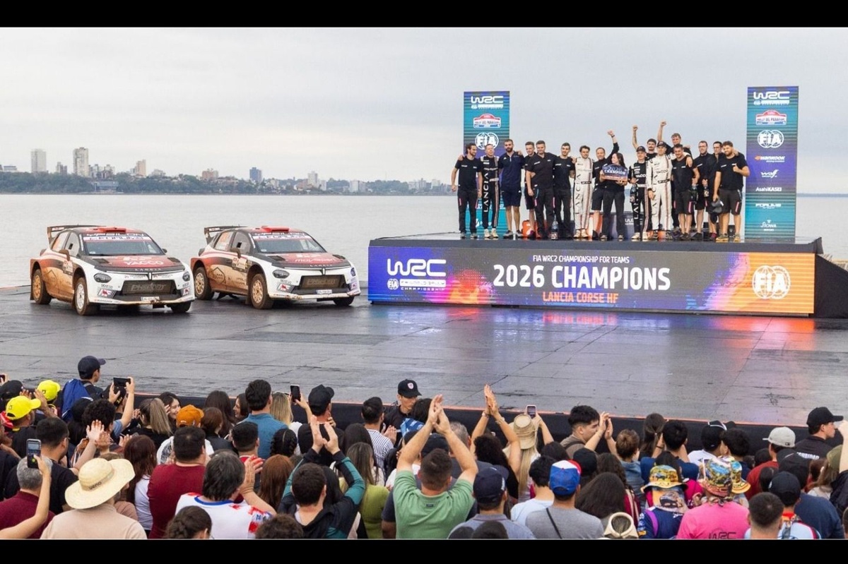 WRC | In Paraguay Lancia Corse HF diventa Campione del Mondo Team WRC2