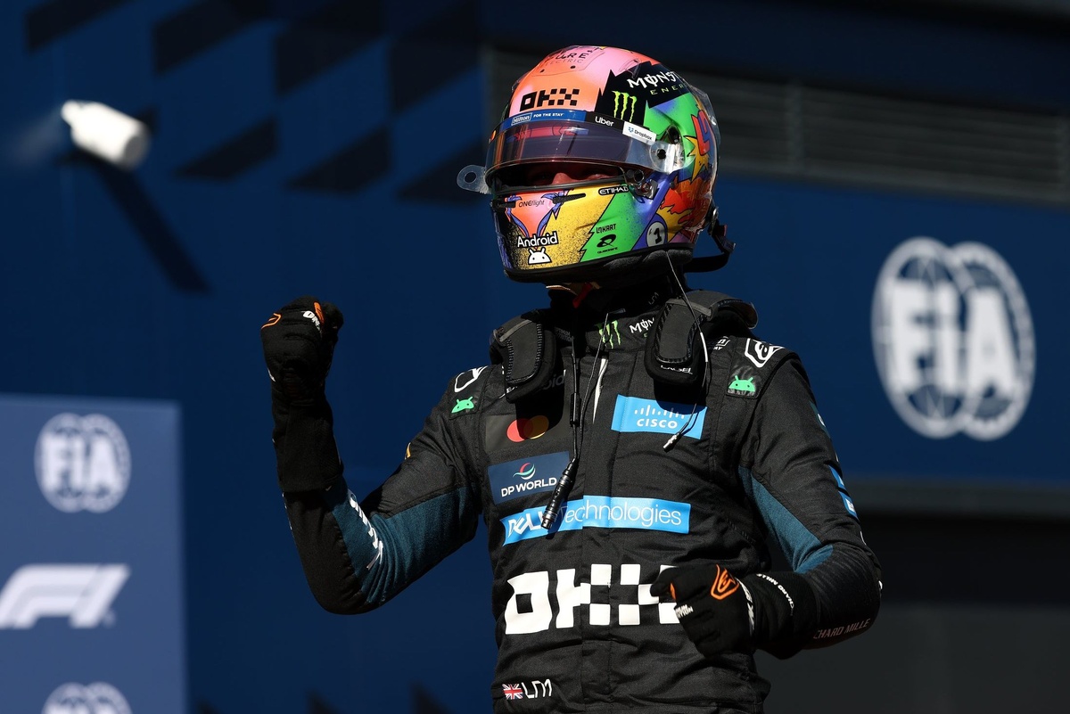 Norris, il capolavoro all’ultimo giro: una pole che nessuno ha visto arrivare