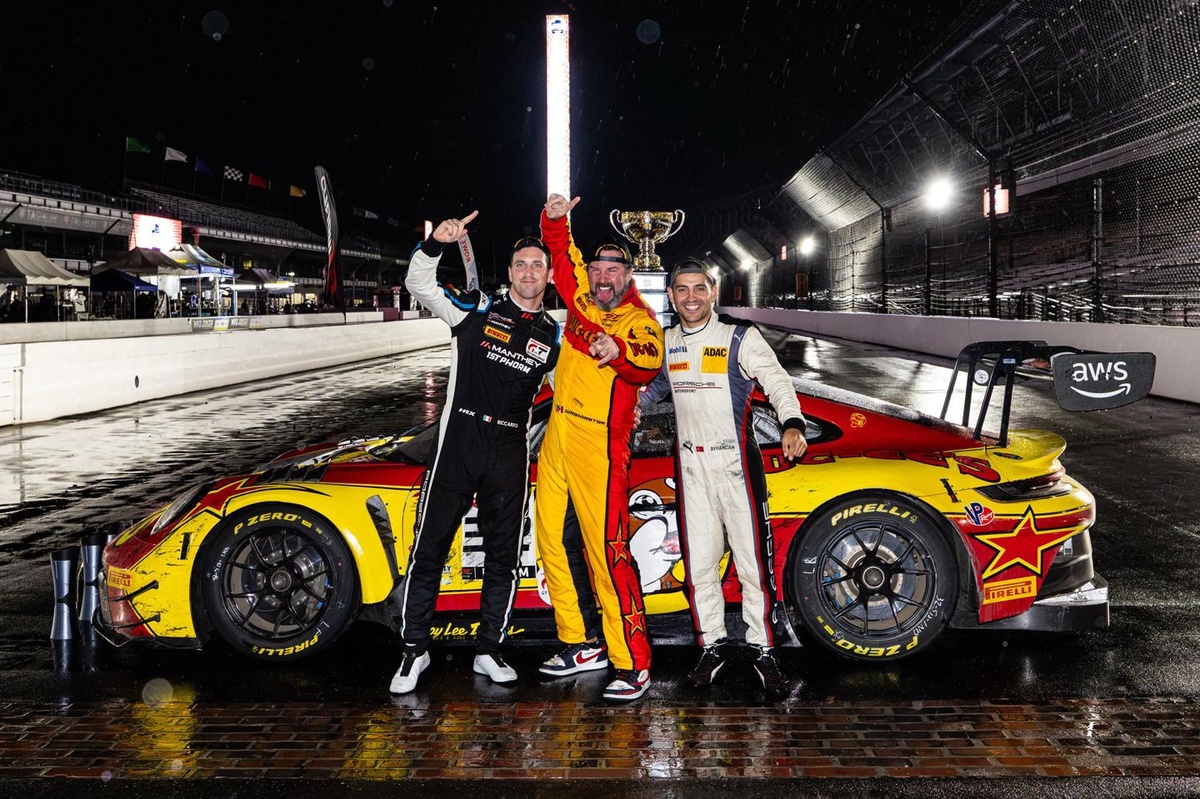 IGTC | La Porsche-GMG di Pera vince la 8h di Indianapolis, Maxime Martin Campione 2026