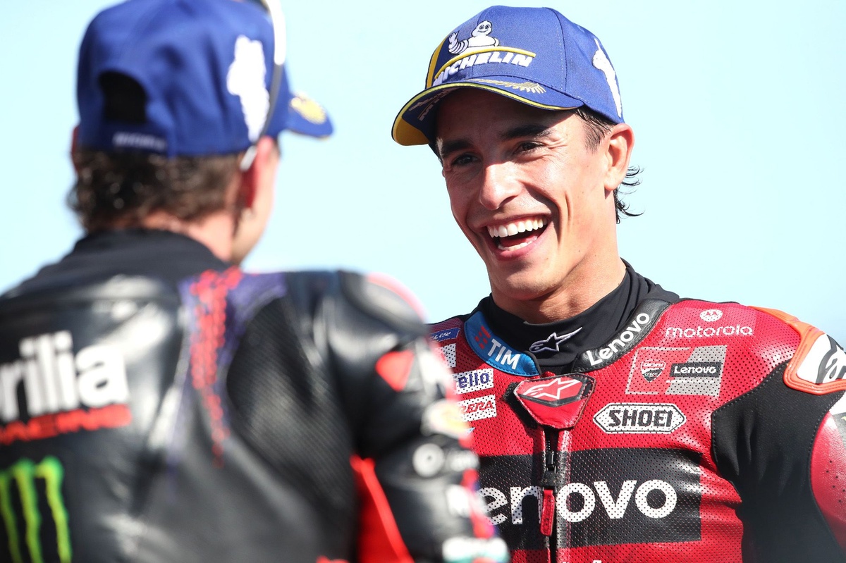 MotoGP | Márquez: "Con le gomme medie, Bezzechi mi avrebbe dato più filo da torcere"