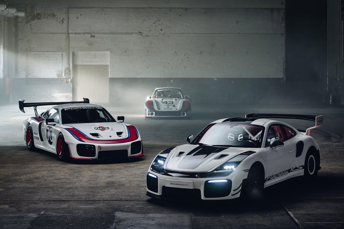 Nuovo omaggio di Porsche alla 935 Moby Dick di Le Mans: ecco la Flachbau RS