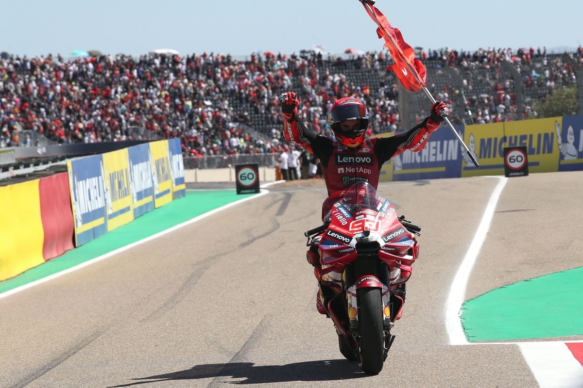 MotoGP | Marquez domina Aragon, ma ora è solo contro l'armata Aprilia: Ducati non può perdere del tutto Bagnaia