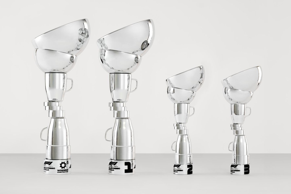 F1 | Ecco 'Fragile', lo speciale trofeo Pirelli per il GP d'Italia a Monza