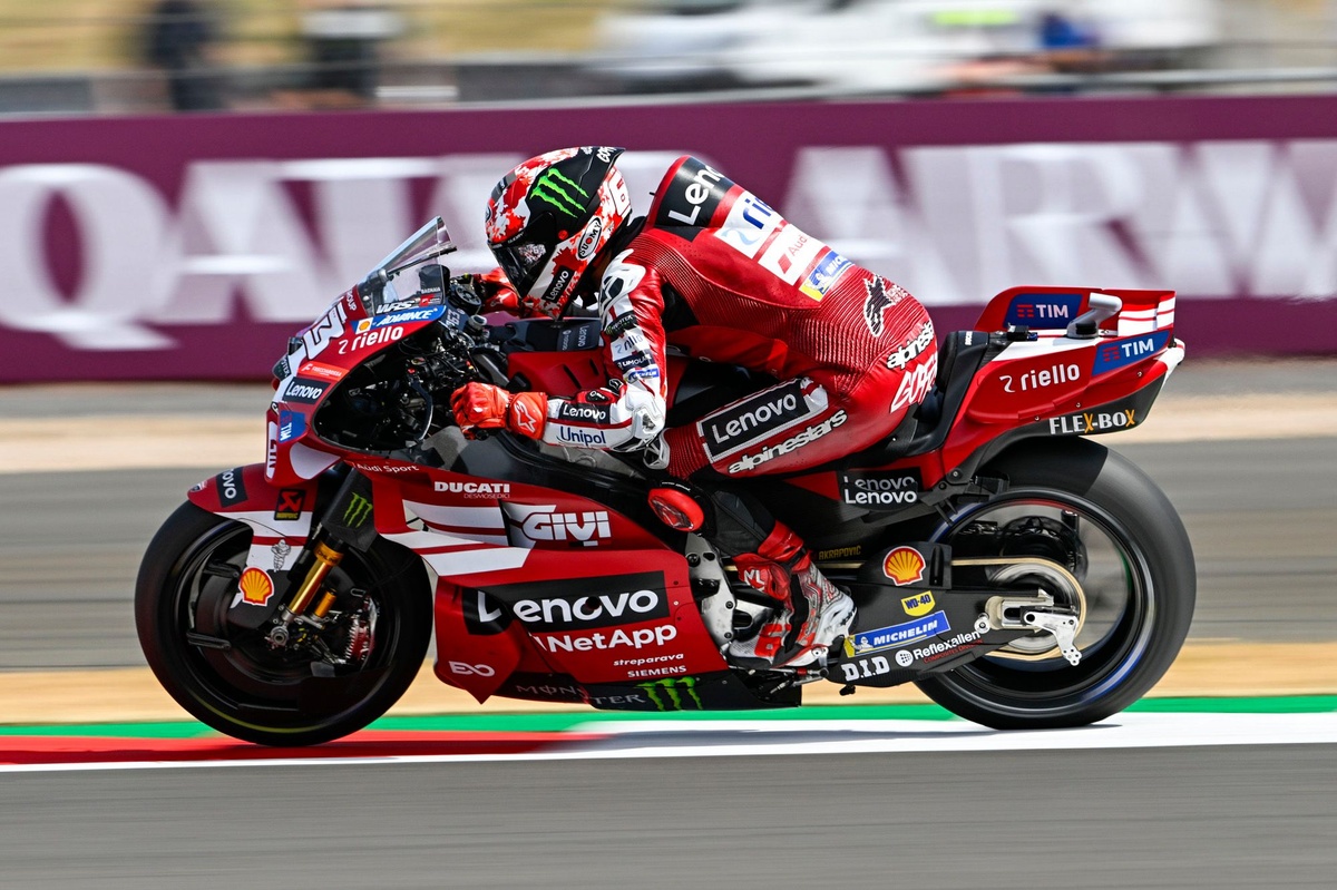 MotoGP | Bagnaia: "Era da un po' che non mi capitava di non poter toccare con il ginocchio"