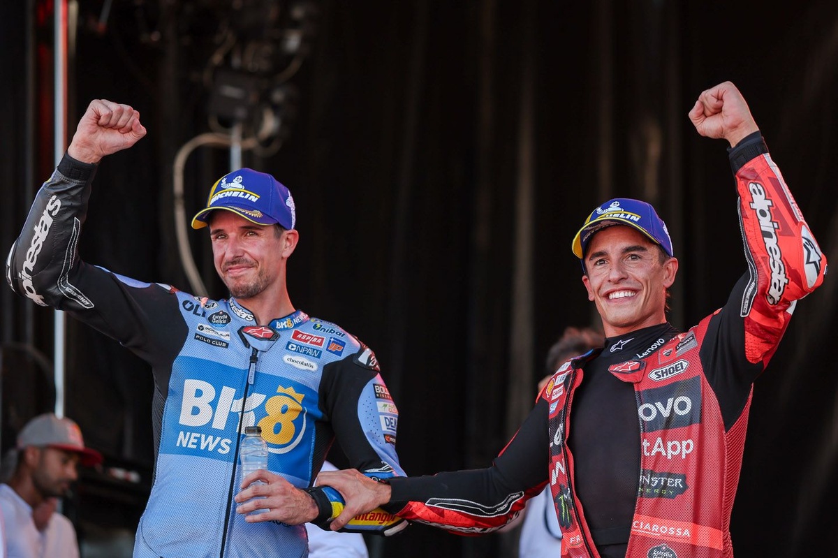 MotoGP | Alex Marquez: "Con la foto, Marc vuole mettere fine alle speculazioni sul suo braccio"