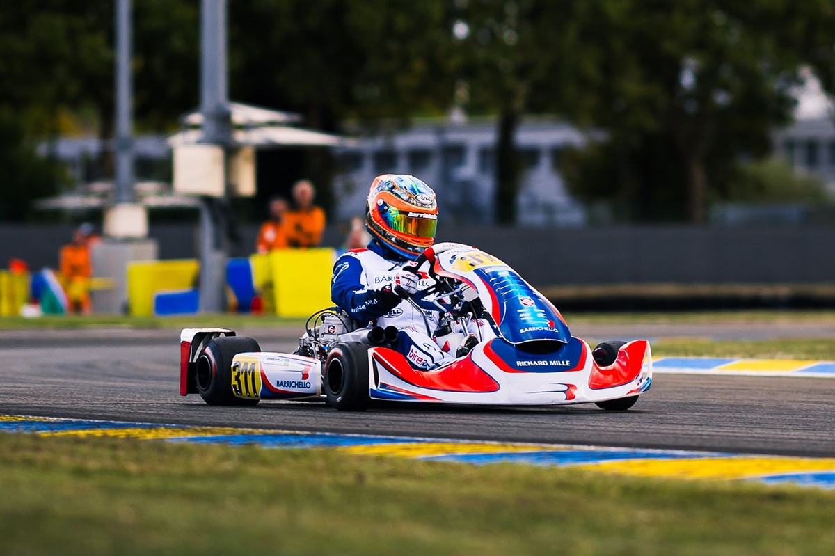 Rubens Barrichello di nuovo in pista: a Le Mans è iniziato il Mondiale KZ