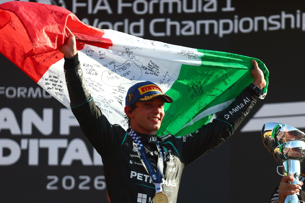 F1 | Antonelli si gode un trionfo storico: "Avevo in mente solo la vittoria. È la giornata più bella della mia vita"