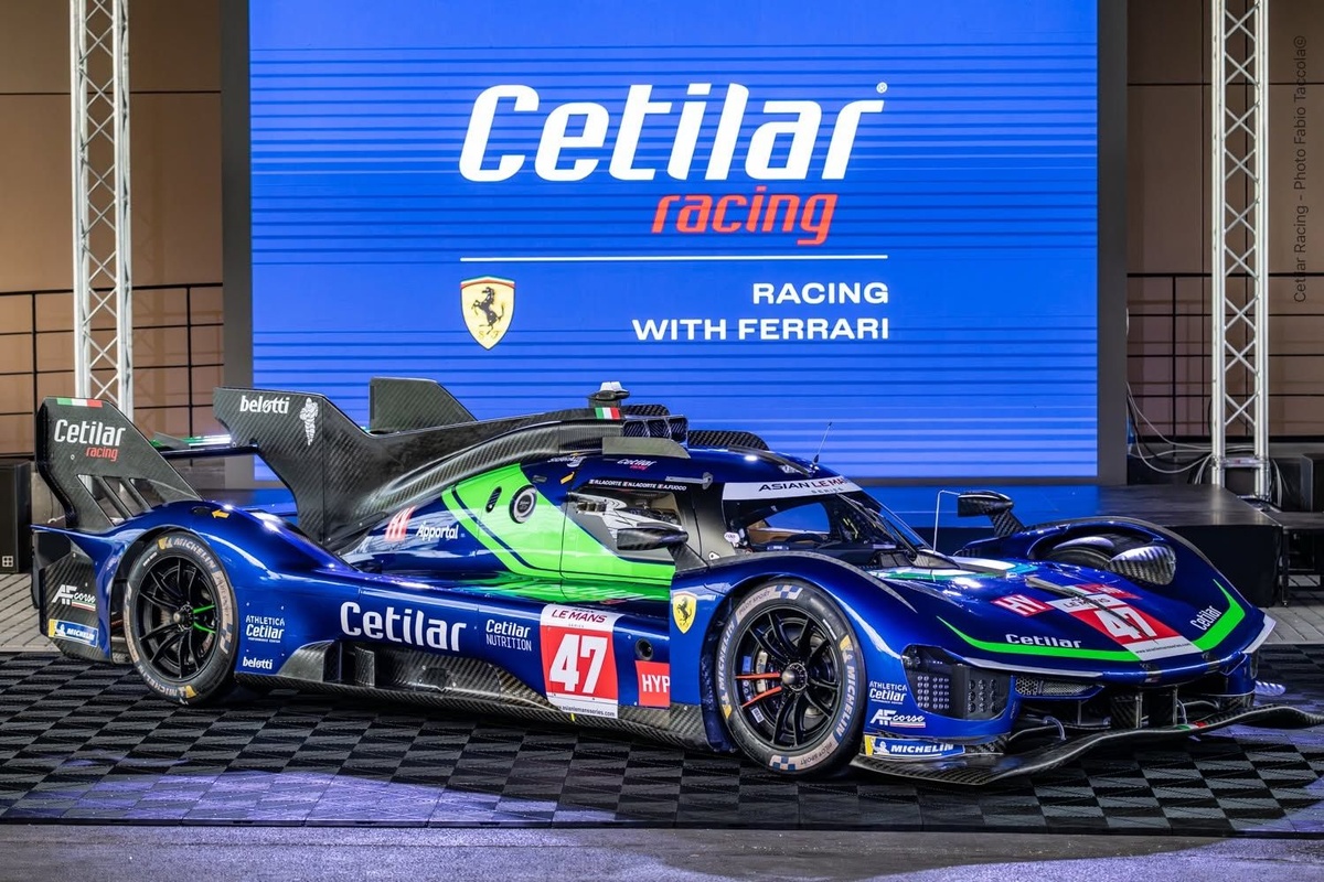 ALMS | Cetilar Racing presenta la livrea della sua Ferrari 499P