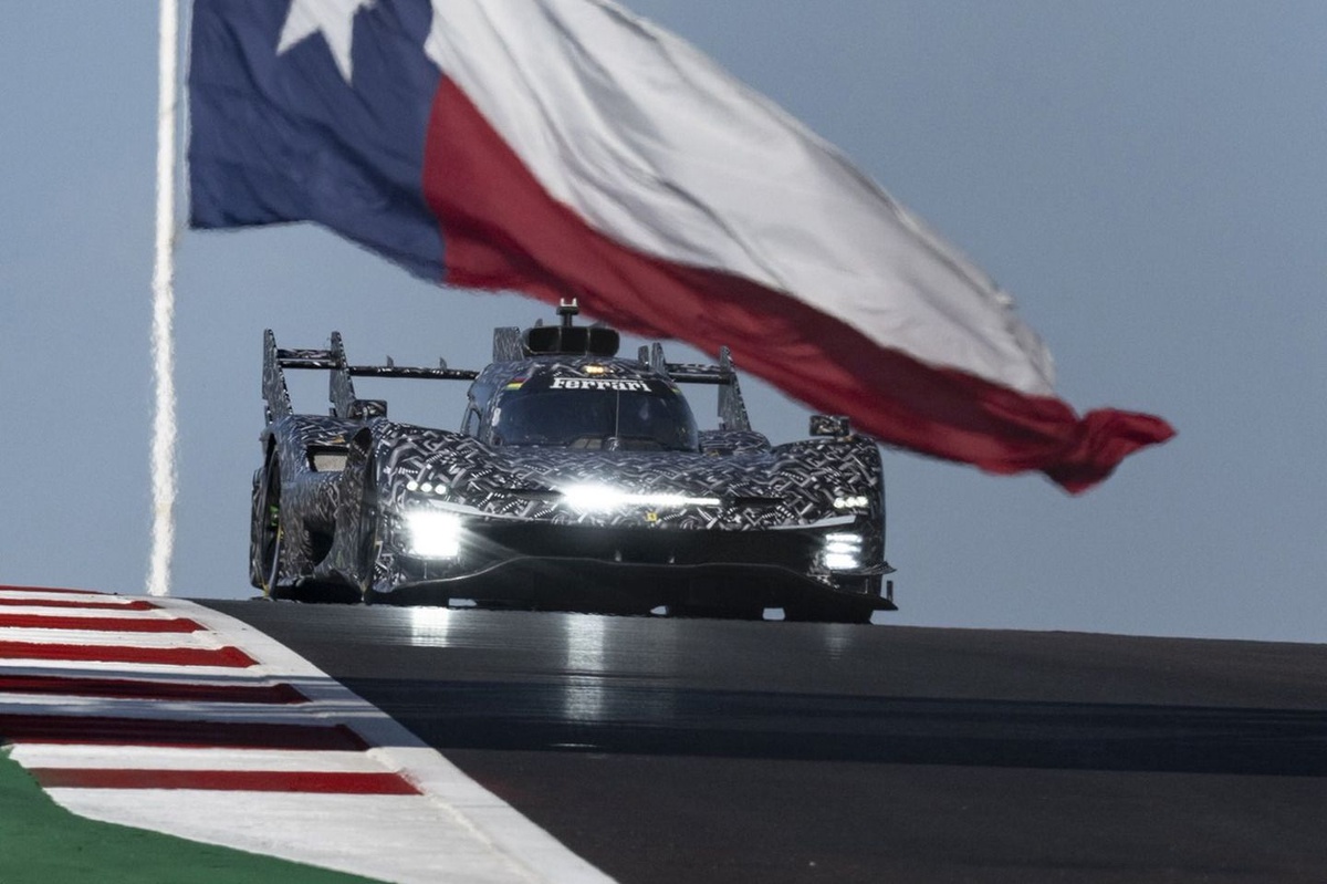 WEC | Giornata di test a Austin per la Ferrari 499P 2027
