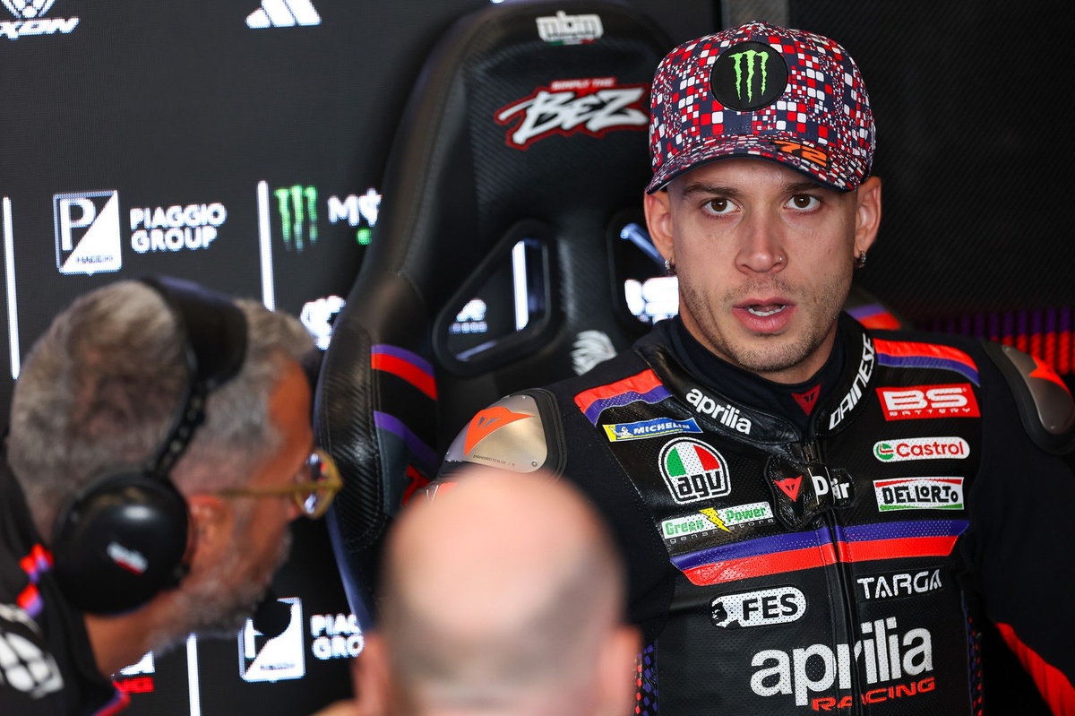 MotoGP | Bezzecchi vola ma è preoccupato: "Sto male. Fatico a fare qualche giro di fila. Firmerei per finire le gare"