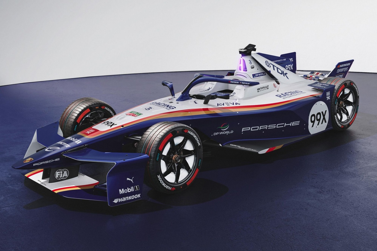 FE | Porsche con la livrea Rothmans sulle 99X Electric per l'assalto ai titoli a Londra