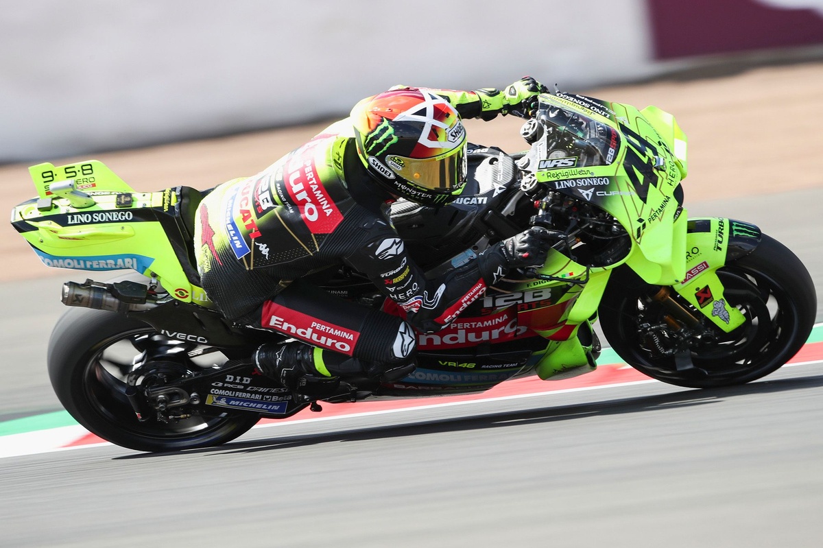 MotoGP | Di Giannantonio: "Primo giorno ok, anche se ho i muscoli distrutti!"