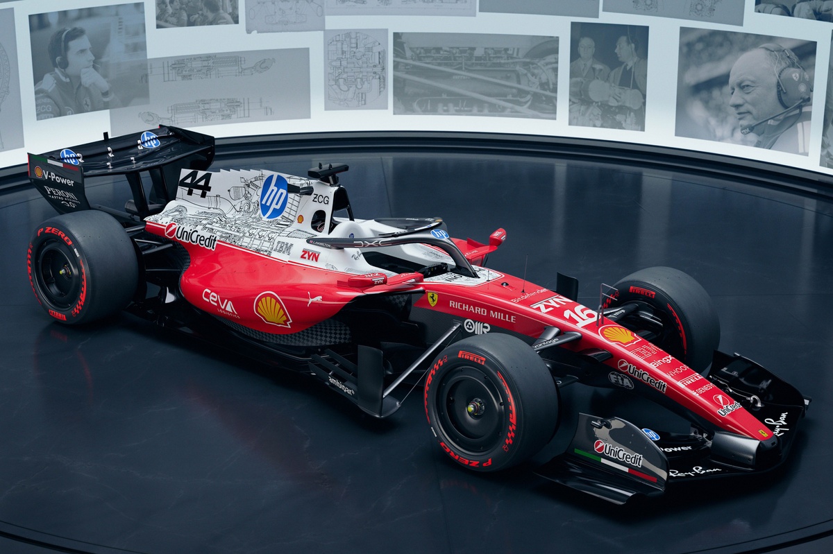 F1 | Ferrari: ad Austin una livrea ai raggi X per raccontare come nasce una monoposto