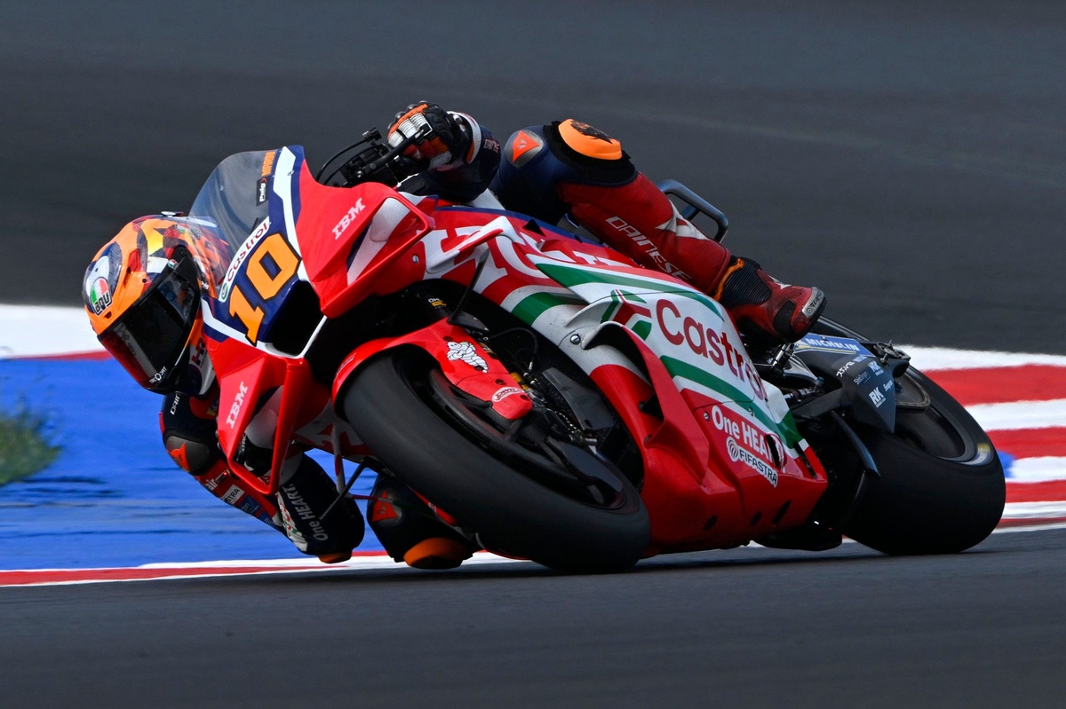 MotoGP | Marini nono e beffato dalla gomma posteriore: "Ha girato sul cerchio e non potevo più difendermi"