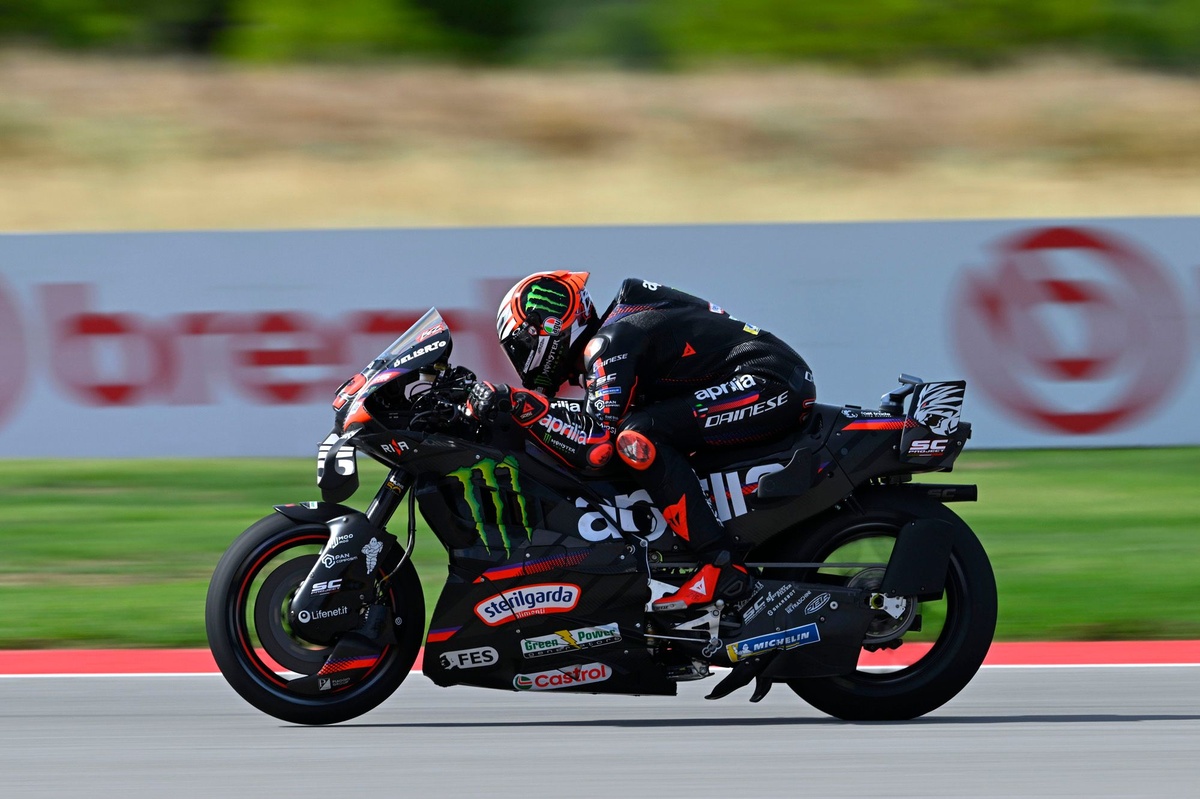 MotoGP | Aragon, Prove: Bezzecchi da record beffa di un soffio i fratelli Marquez