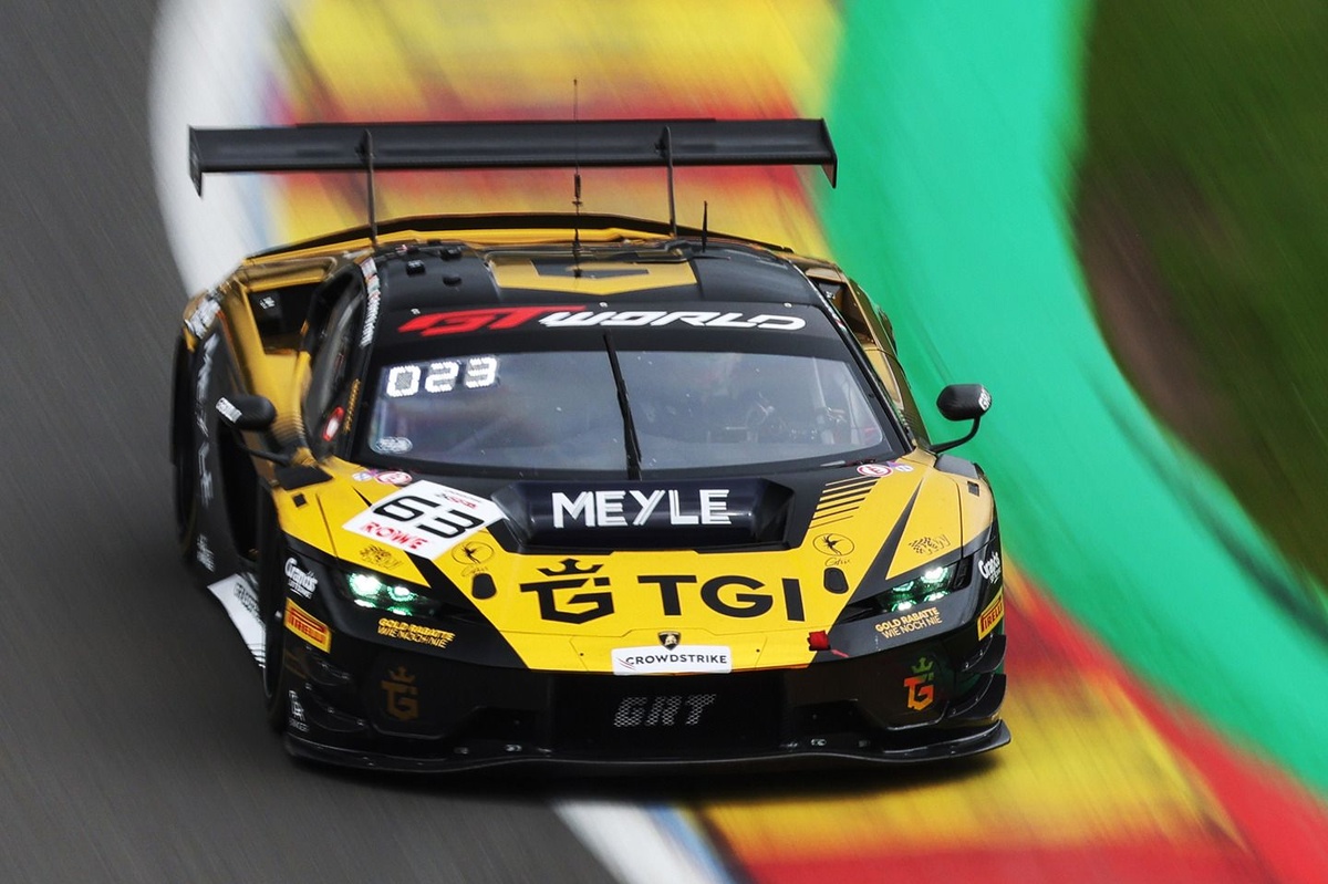 GT World | Mitchell al posto di Paul sulla Lamborghini-GRT al Nürburgring