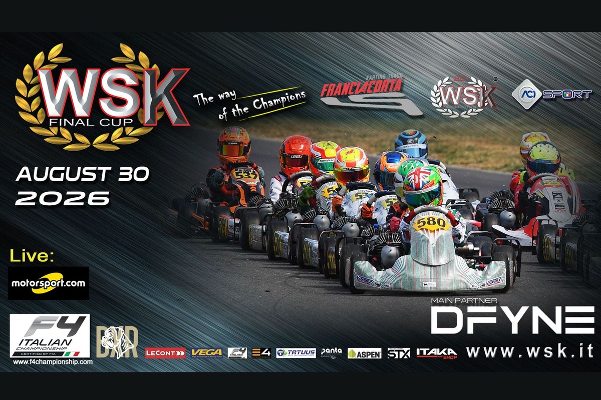 WSK | Segui la DIRETTA STREAMING della Final Cup da Franciacorta