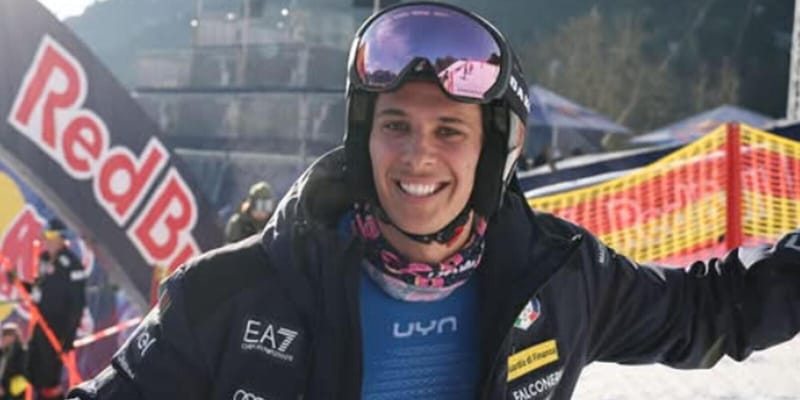 La famiglia dello sciatore Matteo Franzoso esaudisce il suo sogno: va in campo a Marassi e commuove tutto il Genoa