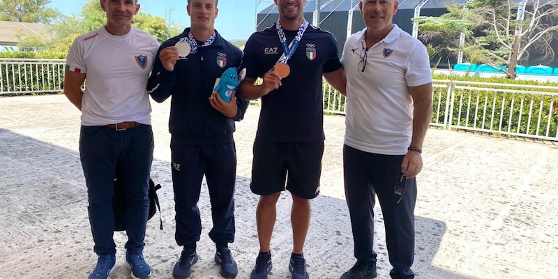 Canoa, Rossi e Cinti brillano sulle acque di Taranto