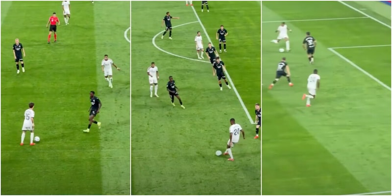 Scambi, fraseggi, uno-due e gol pazzesco di Mbappé: il palleggio del Real di Mourinho che strega i social
