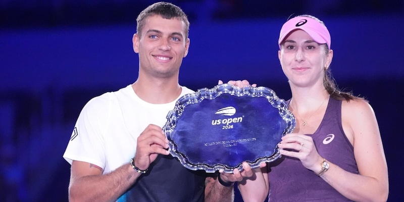 Us Open, Cobolli e Bencic a un passo dal titolo in doppio misto: trionfano Muchova/Mensik