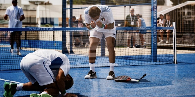 Giochi del Mediterraneo, Italpadel da record: quattro medaglie per l’Italia, due argenti e due bronzi