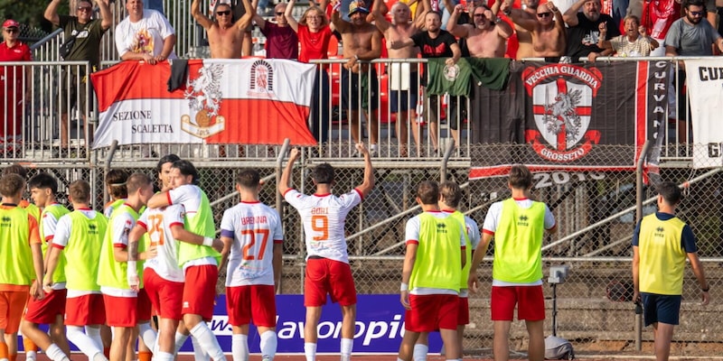 Serie C, l'Ostiamare cade alla prima in casa contro il Grosseto