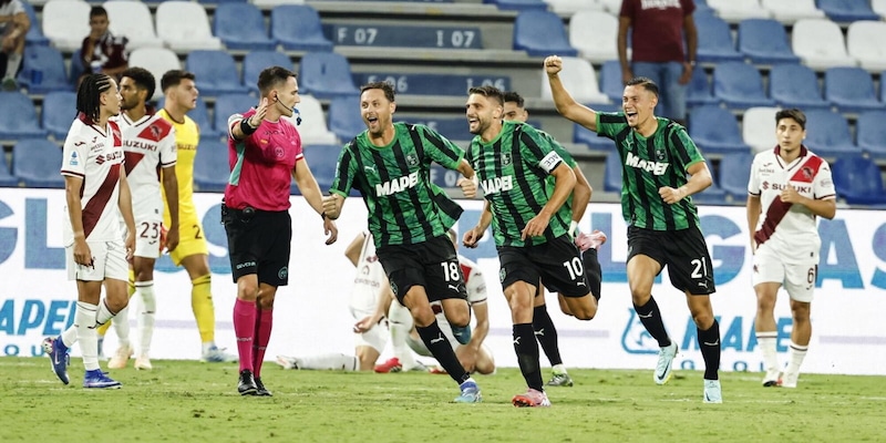 Volpato e Berardi stendono il Torino, prima vittoria per il Sassuolo di Aquilani