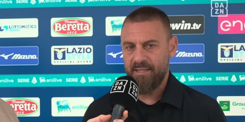 De Rossi avvisa il Genoa: "Tiriamo troppo poco". E su Frattesi: "Ho fatto di tutto per portarlo alla Roma"