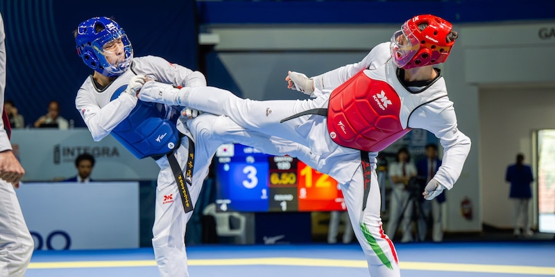 Bossolo, l'Italia sale sul podio di Muju: è argento nel tempio del taekwondo