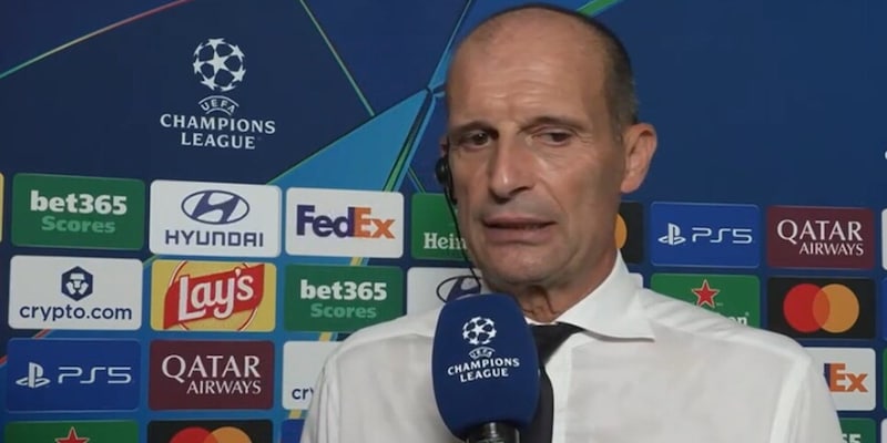 Allegri: "Molto arrabbiato per il risultato". Poi spiega il ritardo ai microfoni
