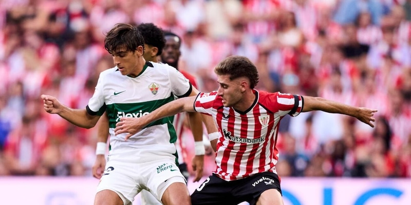 L'Athletic Bilbao frena al San Mames: solo un pari con l'Elche. Vittorie per Espanyol e Racing