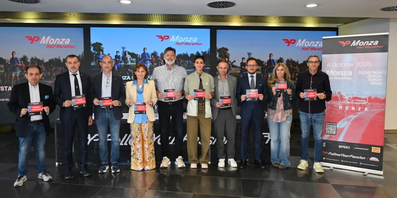 Presentata Monza Half Marathon, il 4 ottobre si corre nel Tempio della Velocità