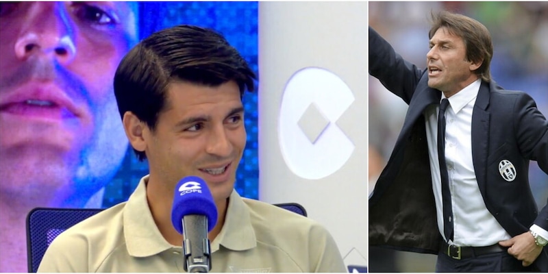 Morata e le tante squadre cambiate: per chi tifa davvero. Poi la frecciatina su Conte alla Juve
