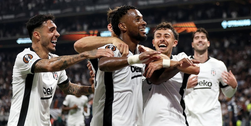 Besiktas show contro il Marsiglia: poker per Italiano, Vlahovic resta a secco