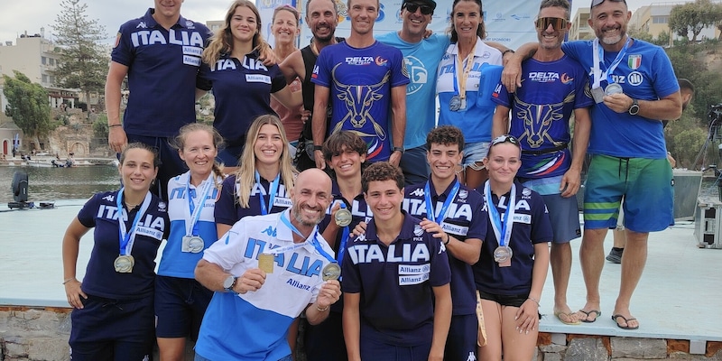 Sup, pioggia di medaglie per le tavole azzurre agli Europei in Grecia