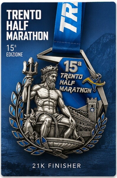 5 medaglie. 5 mezze maratone d'autunno. 5 conquiste