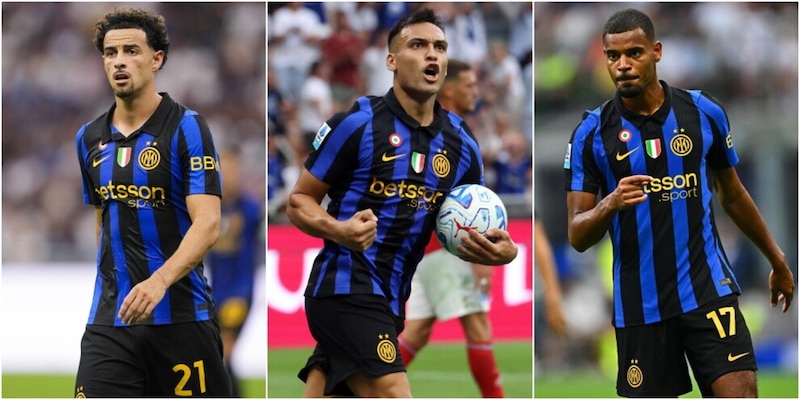 Jones, Lautaro e Diouf: tre volti in copertina per l’Inter
