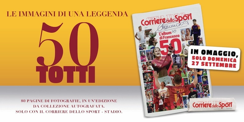 Totti50: noi lo festeggiamo così