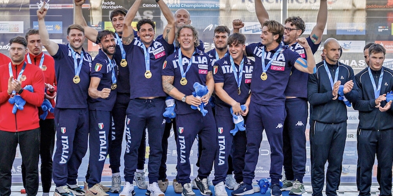 Canoa polo, pagaie d'oro non per caso