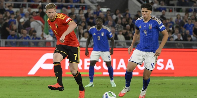De Bruyne Olimpico, il Napoli sorride: lezioni di vero calcio contro l’Italia