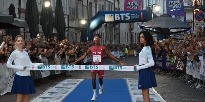 Bis di Yeman Crippa al 79° Giro al Sas nella sua Trento