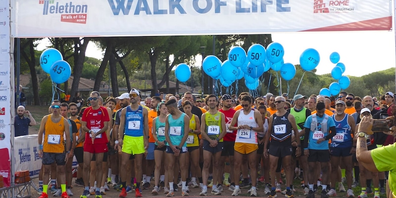 2.200 persone alla “Walk Of Life” di Roma, raccolti circa 55.000 euro