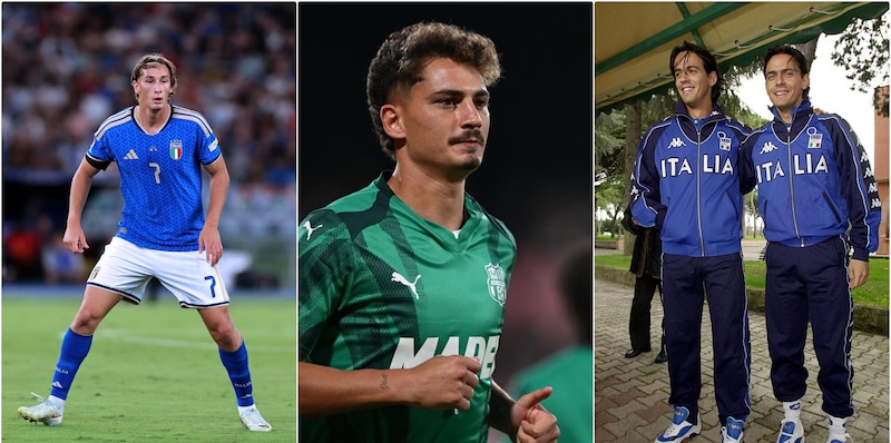 Fratelli d'Italia, Pio e Sebastiano Esposito come Filippo e Simone Inzaghi