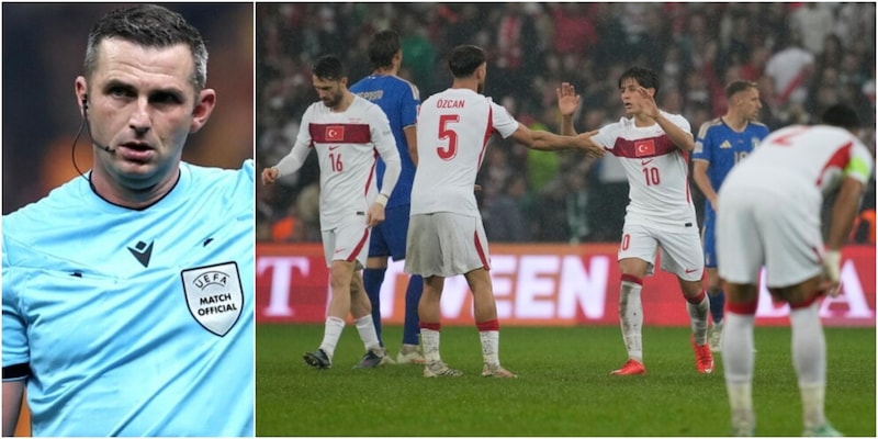 Moviola Turchia-Italia: Oliver sicuro e autorevole sul gol annullato a Yilmaz