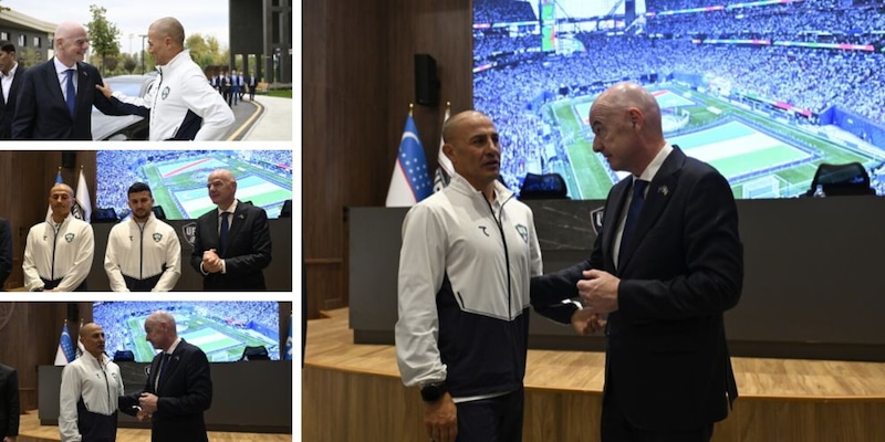 Infantino in Uzbekistan, Cannavaro: "Porta entusiasmo"